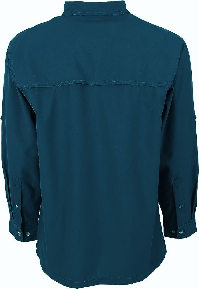 Bimini Bay Outfitters Flats V Men's Short Sleeve Shirt Featuring BloodGuard  Plus